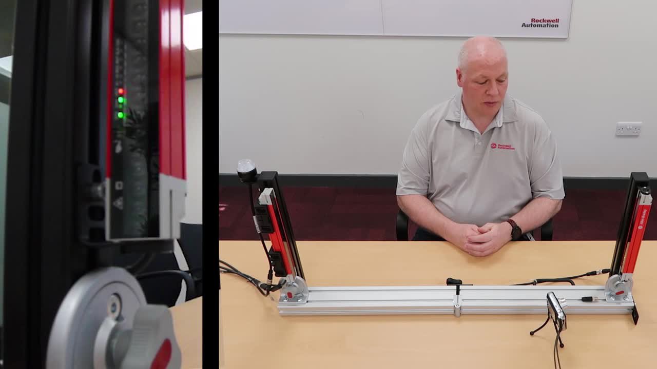 How to Perform the 450L GuardShield Safety Light Curtain Confirmation Process